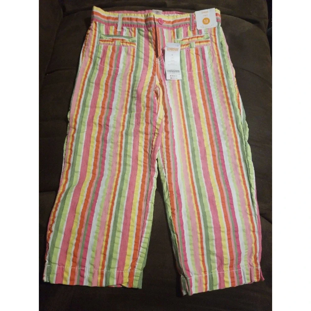 Gymboree tea‎ time afternoon capris 12 nwt
